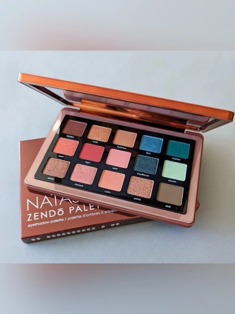 NATASHA DENONA ZENDO Eyeshadow Palette 19.25g/0.67Oz Full Size BNIB NWT